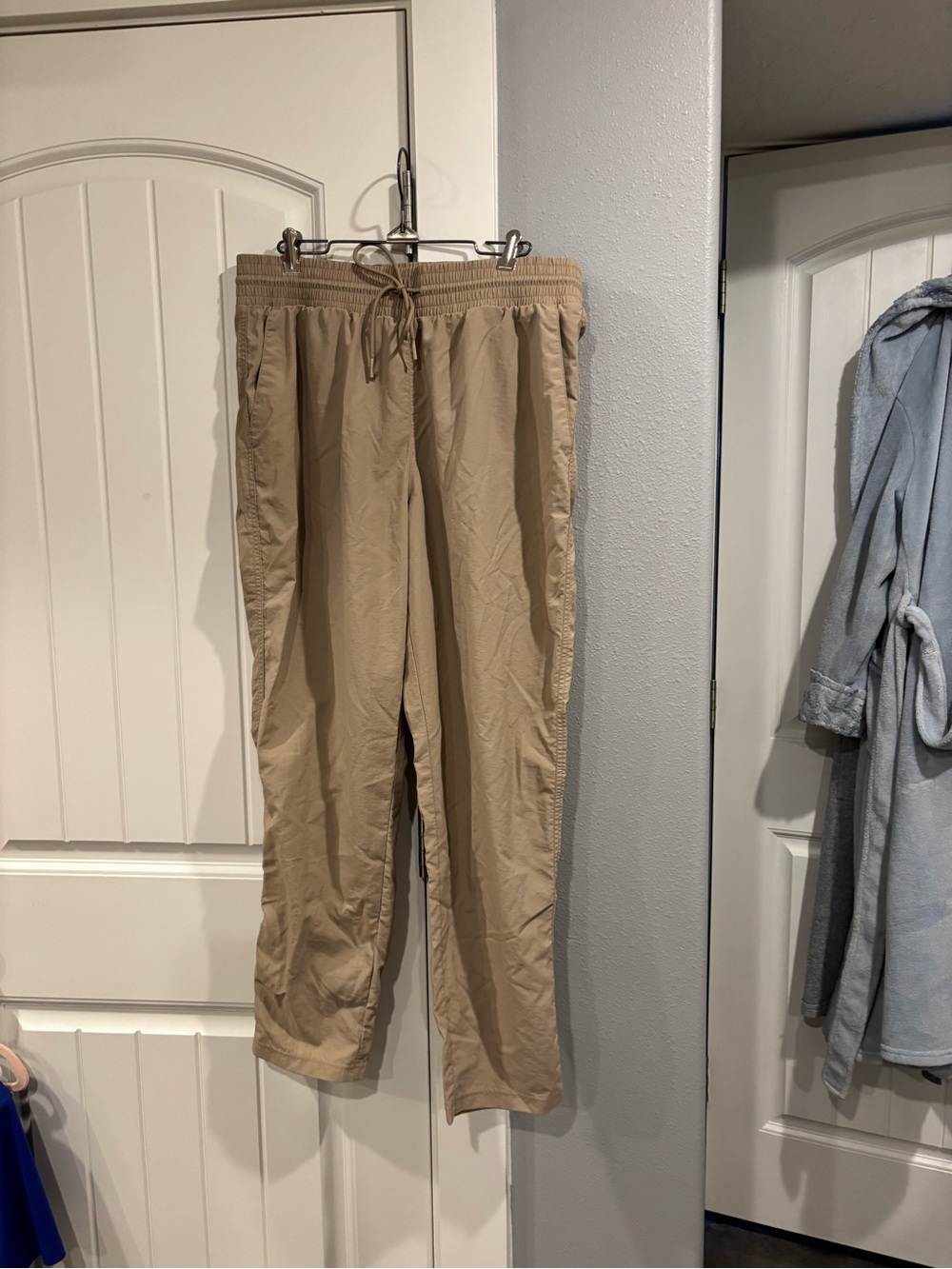 GAP Beige Drawstring Track Pants